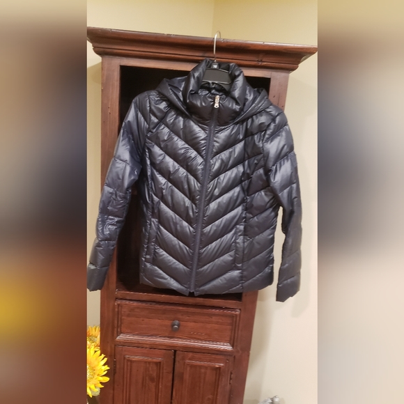 Ralph Lauren navy blue puffer jacket - Picture 1 of 4